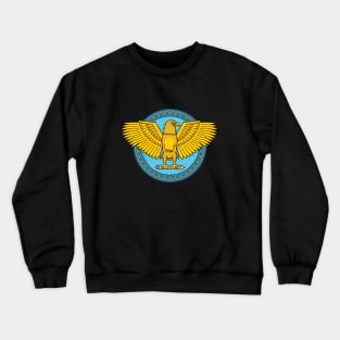 Glorious Gold Eagle Shield Crewneck Sweatshirt